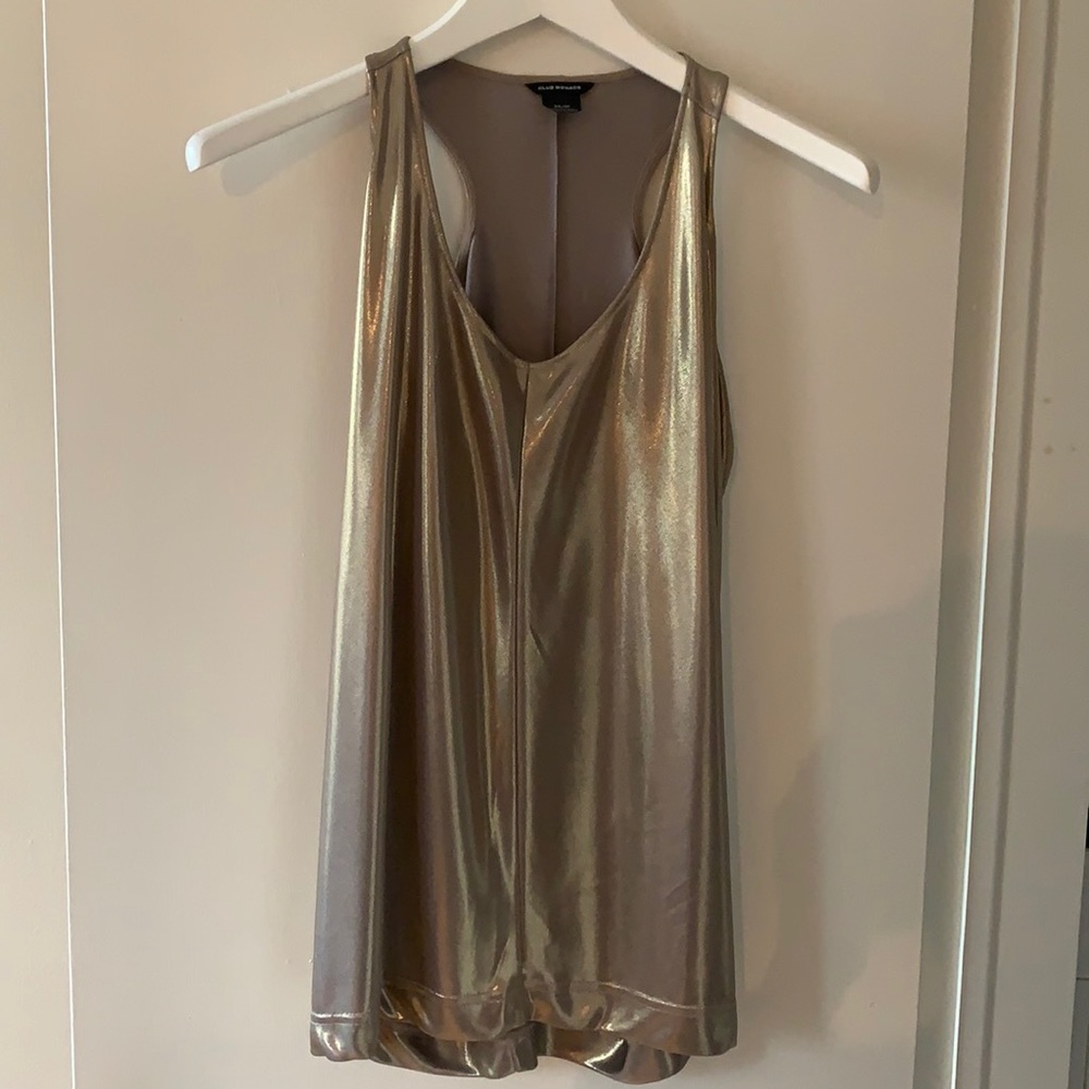 Club Monaco Silver Tank